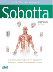 Omslag van Sobotta Tabellen over spieren, gewrichten en zenuwen