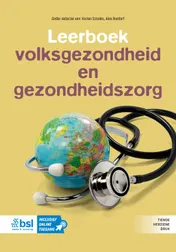 Omslag van Leerboek volksgezondheid en gezondheidszorg