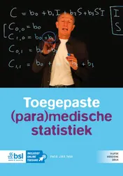 Omslag van Toegepaste (para)medische statistiek