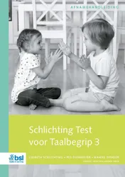 Omslag van Schlichting Test voor Taalbegrip 3 - Afnamehandleiding