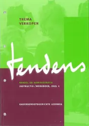 Omslag van Thema verkopen; Instructie-/wekrboek deel 1; Kaderberoepsgerichte leerweg
