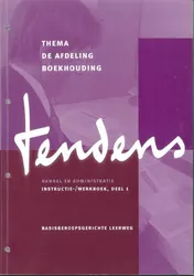 Omslag van Thema de afdeling boekhouding