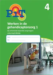 Omslag van 4 Werken in de gehandicaptenzorg 1; Vmbo zorg en welzijn