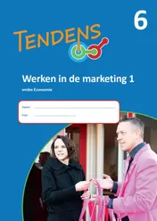 Omslag van 6 Werken in de marketing 1; Vmbo economie