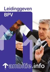 Omslag van BPV leidinggeven