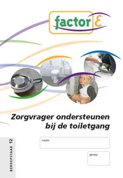 Omslag van Zorgvrager ondersteuen bij toiletgang