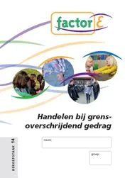 Omslag van Handelen bij grensoverschrijdend gedrag