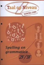Omslag van Spelling en grammatica 2F 3F