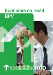Omslag van BPV economie en recht