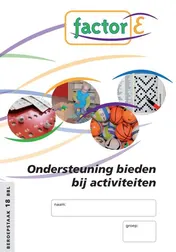 Omslag van 18-BBL ondersteuning bieden bij activiteiten