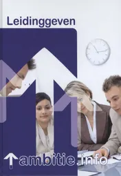 Omslag van Leidinggeven