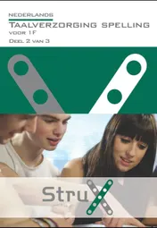 Omslag van Taalverzorging; Voor 1F - spelling; Deel 2 van 3