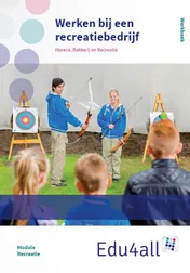 Omslag van Werken bij een recreatiebedrijf
