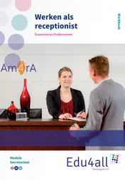 Omslag van Werken als receptionist