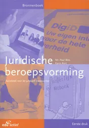 Omslag van Juridische beroepsvorming