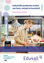 Omslag van Industriële producten maken van hout, metaal en kunststof