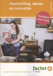 Omslag van basisdeel maatschappelijke zorg 2018-2019