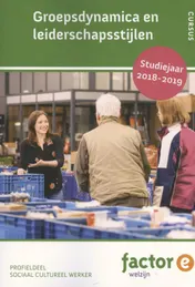 Omslag van profieldeel sociaal cultureel werker 2018-2019
