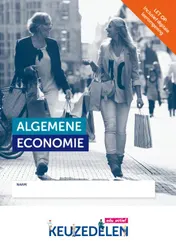 Omslag van Keuzedeel Algemene economie folio 19/20