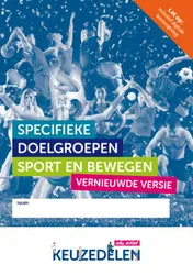 Omslag van Keuzedeel Specifieke doelgroepen sport en bewegen