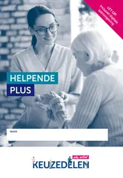 Omslag van Helpende plus