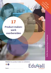 Omslag van Modulepakket Een product maken en verbeteren folio