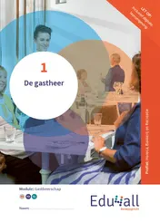 Omslag van Modulepakket Gastheerschap folio