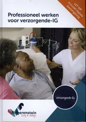 Omslag van Professioneel werken voor verzorgende-IG