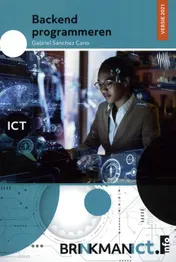 Omslag van Backend programmeren versie 2021