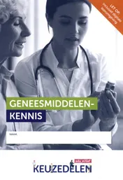Omslag van Geneesmiddelenkennis folio
