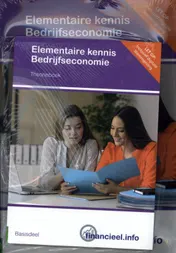 Omslag van Elementaire kennis Bedrijfseconomie - set van theorieboek en werkboek | Editie 2019