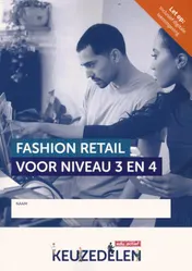 Omslag van Keuzedeel Fashion Retail voor niveau 3 en 4