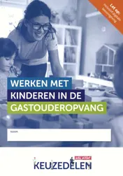 Omslag van Werken met kinderen in de gastouderopvang folio