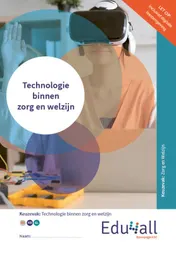 Omslag van Technologie binnen zorg en welzijn