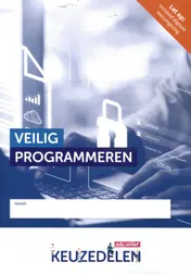 Omslag van Keuzedeel Veilig programmeren