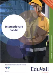 Omslag van Internationale handel | folio