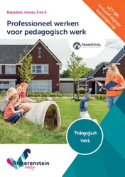 Omslag van Professioneel werken voor pedagogisch werk nieuw | combipakket