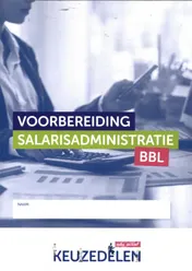 Omslag van Voorbereiding salarisadministratie BBL folio