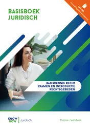 Omslag van Basisboek Juridisch | combipakket