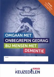 Omslag van Omgaan met onbegrepen gedrag bij mensen met dementie | combipakket
