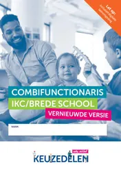 Omslag van Combifunctionaris IKC/Brede school 2022 | combipakket