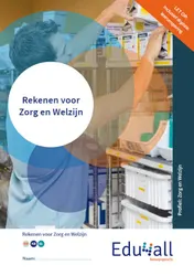 Omslag van Rekenen voor Zorg en Welzijn | combipakket