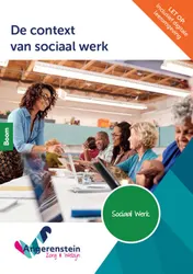 Omslag van De context van sociaal werk | combipakket