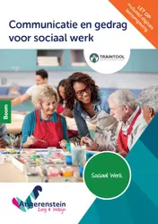 Omslag van Communicatie en gedrag voor sociaal werk incl. TrainTool | combipakket