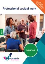 Omslag van Professioneel sociaal werk | combipakket