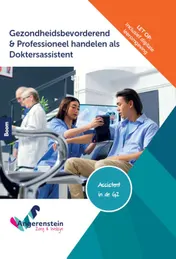 Omslag van Gezondheidsbevorderend en professioneel handelen als DA | combipakket
