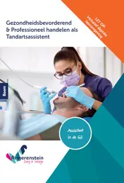 Omslag van Gezondheidsbevorderend en professioneel handelen als TA | combipakket