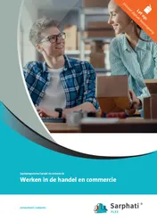 Omslag van Sarphati FLEX Werken in de handel & commercie | combipakket