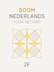 Omslag van Boom Nederlands voor het mbo 2F algemeen | combipakket