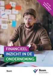 Omslag van Keuzedeel Financieel inzicht in de onderneming | combipakket